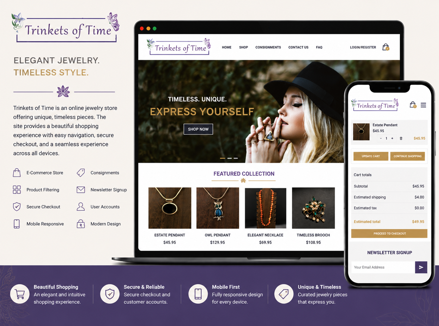 Jewelry Ecommerce Foundation